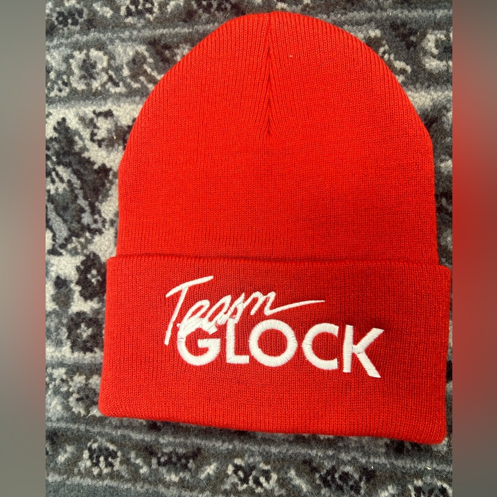 Tommy Vercetti orange team Glock beanie